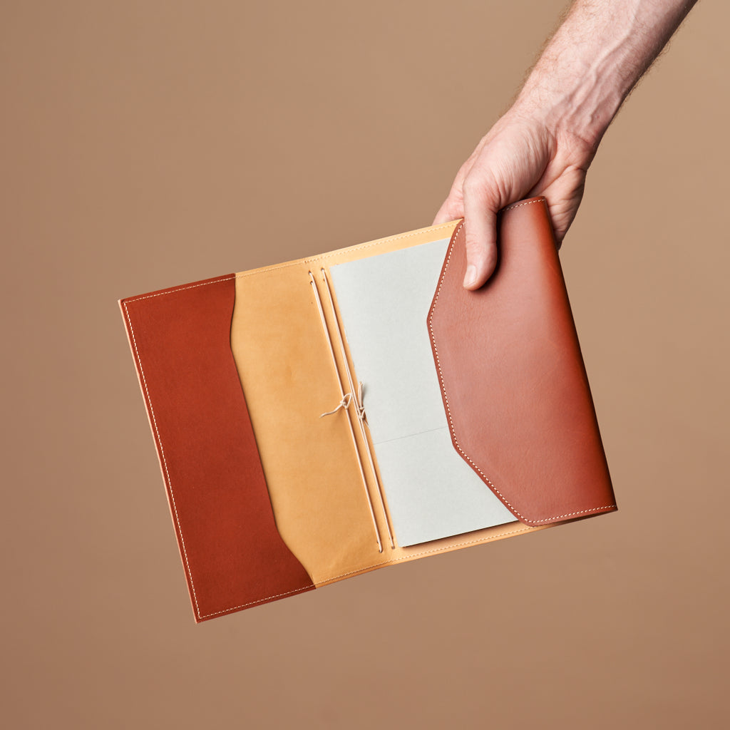 Luxivos Le Trifold | Premium Leather Journal
