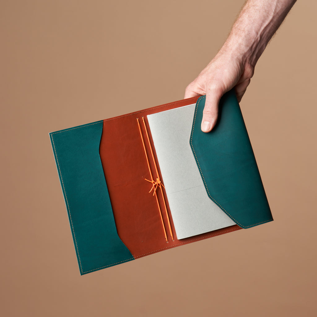 Luxivos Le Trifold | Premium Leather Journal
