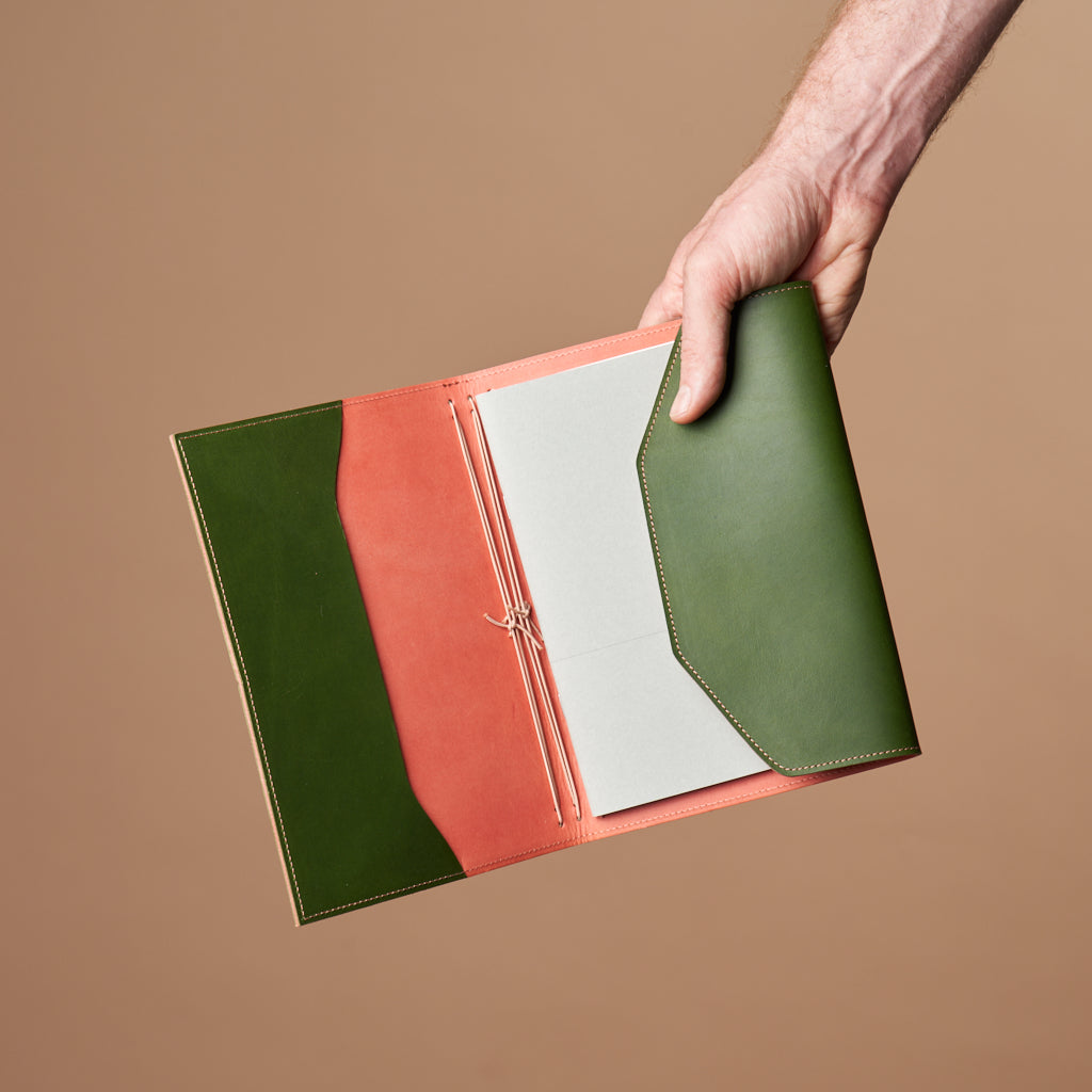 Luxivos Le Trifold | Premium Leather Journal