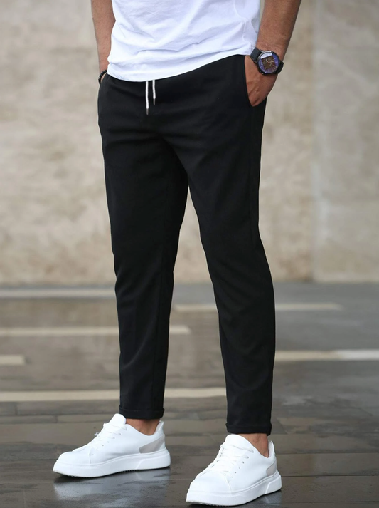 Men's Neptuno Casual Slim-Fit Stretch Trousers